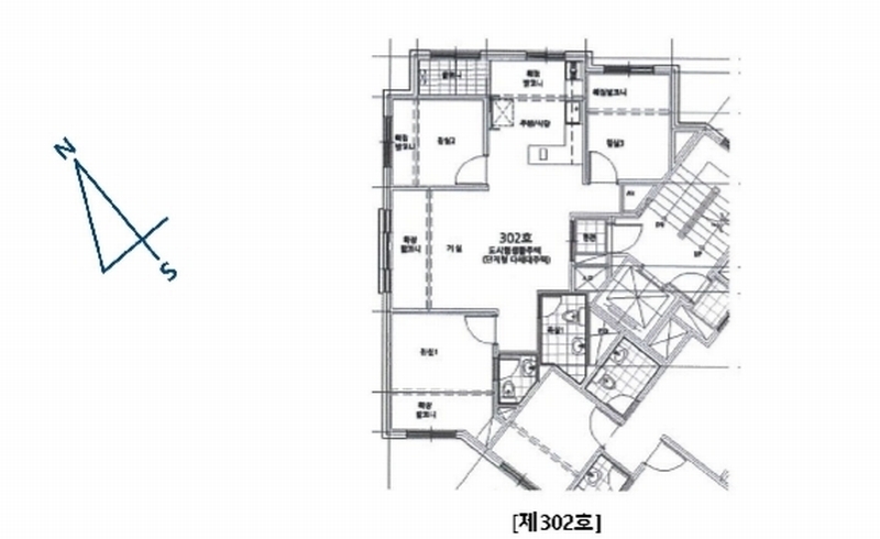 2024타경123040 서울특별시 관악구 법원단지3길 22, 한나래빌 3층 302호 다세대(빌라)[공급24평형] 경매 이미지