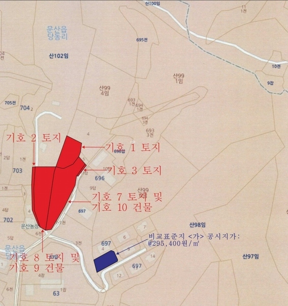 2025타경62972 경기도 파주시 문산읍 당동리 696-2 근린주택 경매 이미지