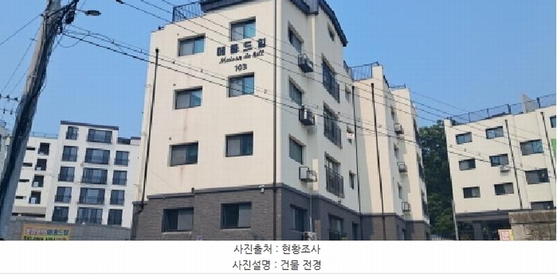 2025타경63105 경기도 파주시 봉서산로 33-56, 메종드힐 103동 4층 402호 다세대(빌라) 경매 이미지