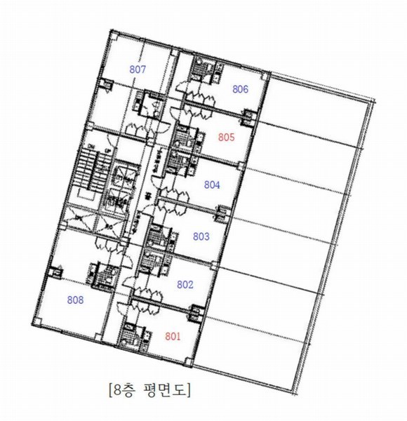 2025타경63339 경기도 고양시 덕양구 고양대로 1367, 어울림오피스텔 8층 801호 오피스텔[계약13평형] 경매 이미지
