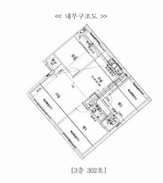 2025타경63758 경기도 고양시 덕양구 내유길80번길 14-2, 필하우스 씨동 3층 302호 다세대(빌라)[공급18평형] 경매 이미지