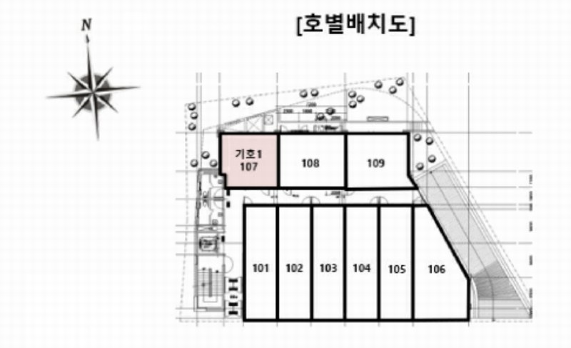2025타경64196 경기도 고양시 일산서구 원일로 51, 메이저프라자 1층 107호 근린상가 경매 이미지