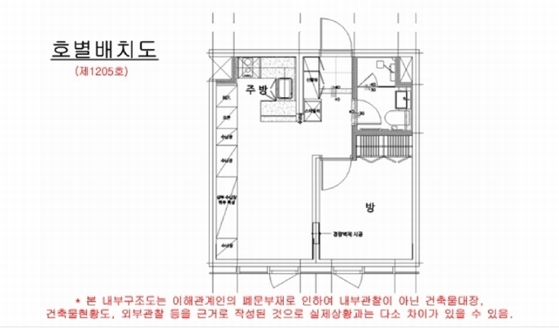 2025타경64321 경기도 고양시 덕양구 중앙로 612, 아이씨티일산 12층 1205호 오피스텔[계약27평형] 경매 이미지