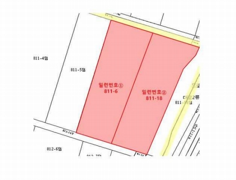 2021타경6774 경기도 고양시 덕양구 화정동 811-6 농지 경매 이미지