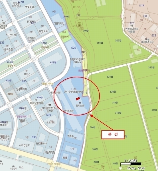 2024타경7204 경기도 파주시 회동길 480, 아트팩토리엔제이에프 비동 3층 비-330호 아파트형공장 경매 이미지