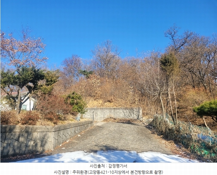2024타경9279 경기도 고양시 덕양구 고양동 421-15 임야 경매 이미지