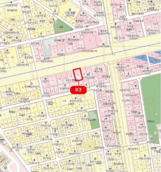 2025타경102155 서울특별시 관악구 남부순환로 1466(신림동), 몽삐에뜨골드 9층 905호 오피스텔 경매 이미지