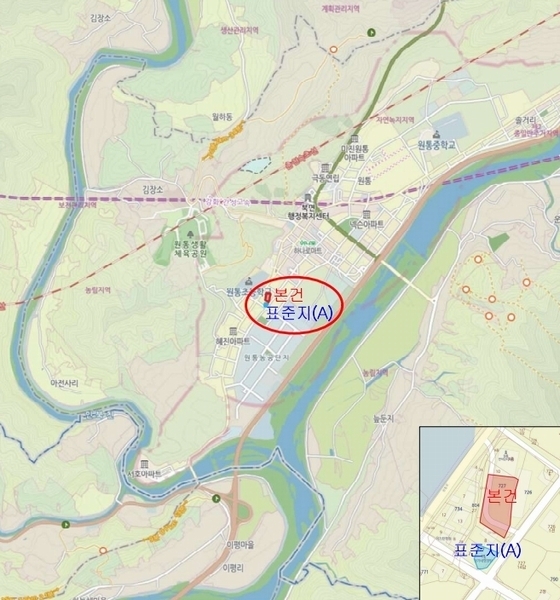2025타경842 강원특별자치도 인제군 북면 원통리 727-1 근린주택 경매 이미지
