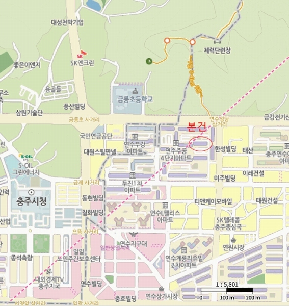 2025타경1487 충청북도 충주시 예성로 401, 연수주공(4)단지아파트 406동 1층 102호 아파트[공급23평형] 경매 이미지