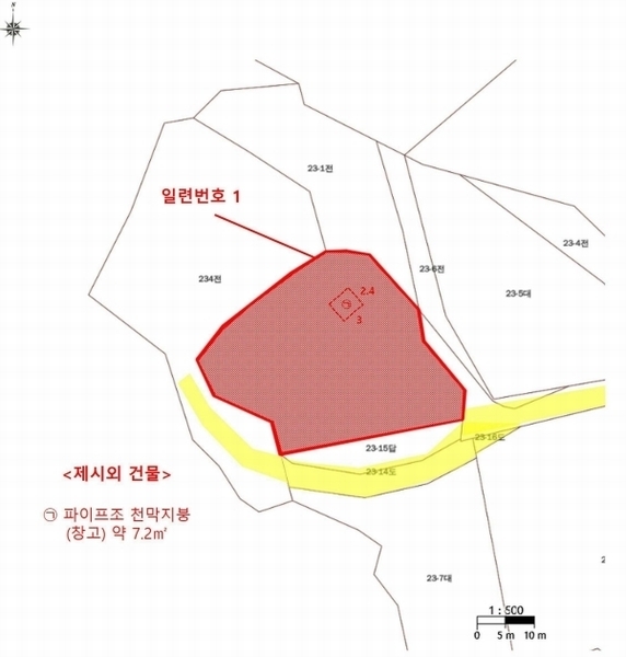 2025타경62289 경기도 파주시 광탄면 신산리 233 농지 경매 이미지