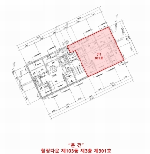 2025타경62390 경기도 파주시 월롱면 엘지로 408-5, 힐링타운 103동 3층 301호 다세대(빌라)[공급17평형] 경매 이미지