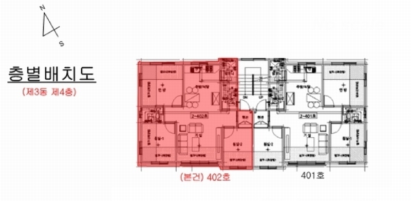 2025타경62484 경기도 고양시 일산동구 약산길 42-49, 현대미소지움 3동 4층 402호 다세대(빌라)[공급21평형] 경매 이미지