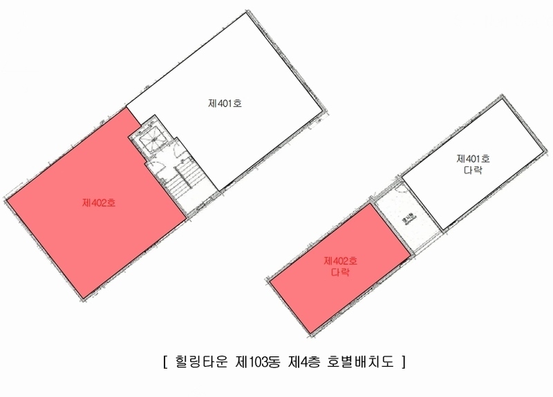2025타경62982 경기도 파주시 엘지로 408-5, 힐링타운 103동 4층 402호 다세대(빌라)[공급17평형] 경매 이미지
