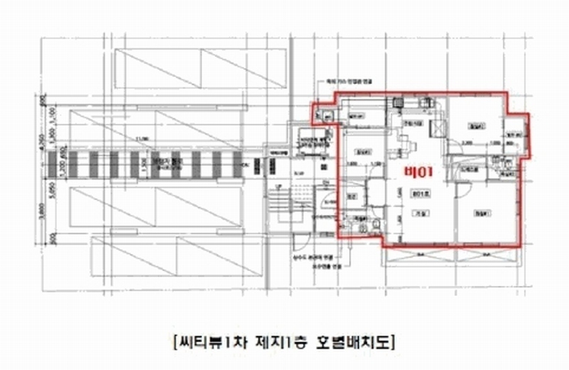 2025타경63085 경기도 고양시 일산동구 애니골길 15-30, 씨티뷰1차 지1층 비01호 다세대(빌라) 경매 이미지