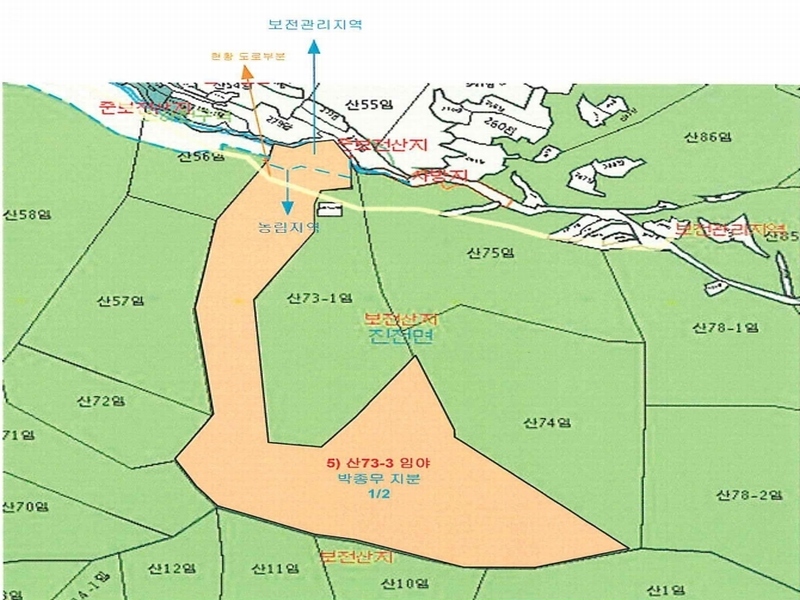 2024타경906 경상남도 창원시 마산합포구 진전면 여양리 산73-3 임야 경매 이미지