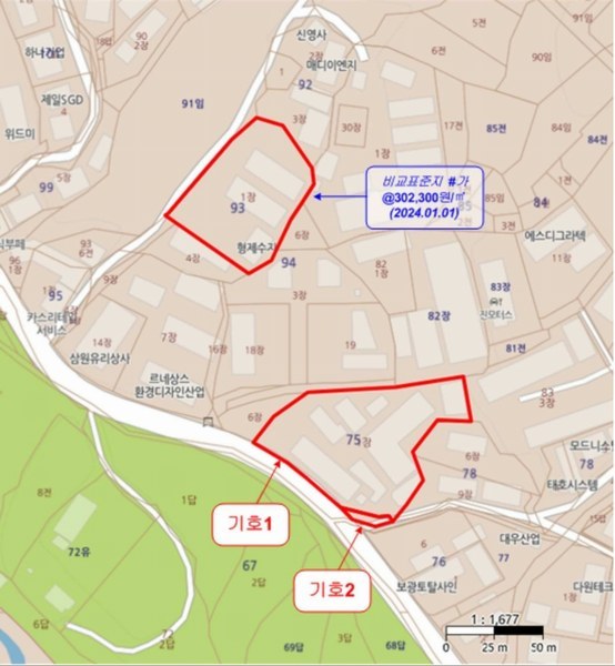 2024타경1541 경기도 파주시 광탄면 분수리 75-1 공장 경매 이미지