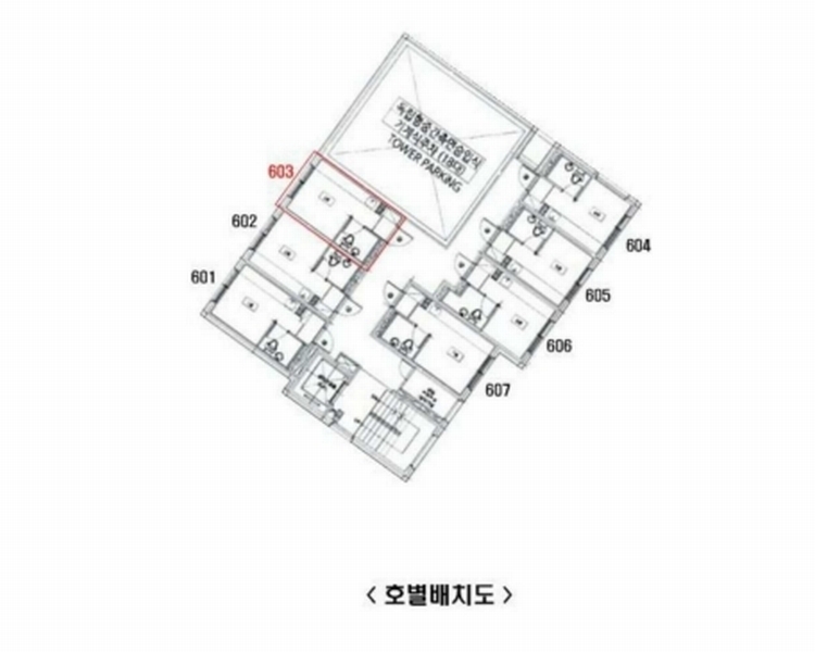 2025타경102410 서울특별시 동작구 매봉로 25, 더포레스트 6층 603호 오피스텔 경매 이미지