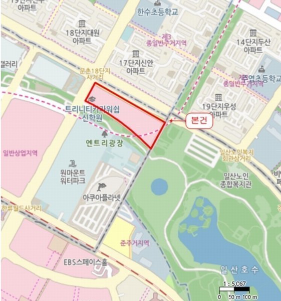 2024타경87996 경기도 고양시 일산서구 주엽로 80, 고양일산호수공원가로수길 1층 씨128호 근린상가 경매 이미지