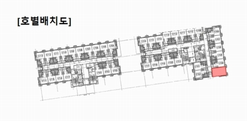 2025타경102437 서울특별시 동작구 노들로2길 7, 노량진드림스퀘어복합빌딩 17층 에이1703호 오피스텔[계약17평형] 경매 이미지