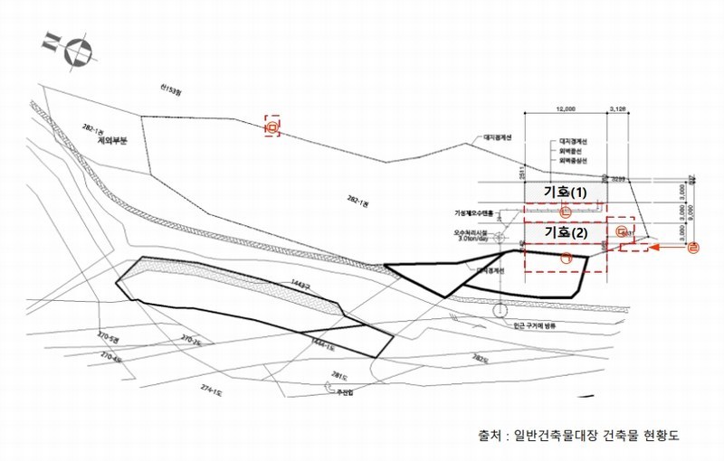 2025타경1685 강원특별자치도 홍천군 화촌면 군업리 282-1 근린시설 경매 이미지