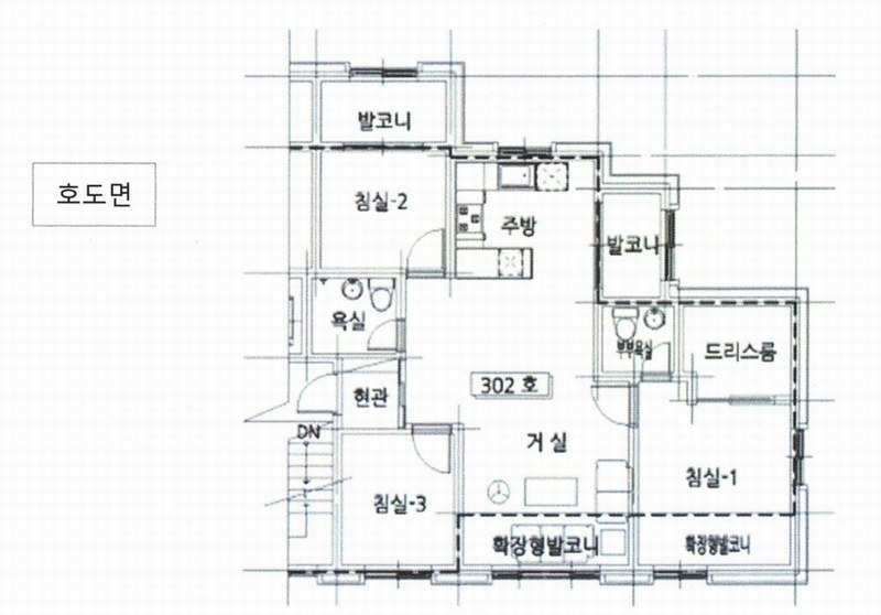2025타경62197 경기도 고양시 일산동구 고풍로 182-16, 숲속팰리체1 2층 202호 다세대(빌라)[공급18평형] 경매 이미지