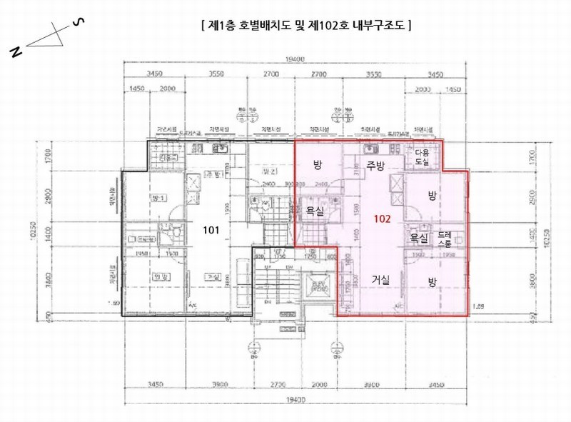 2025타경62876 경기도 고양시 일산서구 덕산로312번길 71, 예다움하우스 2동 1층 102호 다세대(빌라)[공급18평형] 경매 이미지