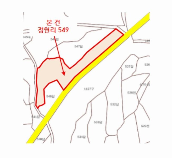 2024타경67893 경기도 파주시 군내면 점원리 549 농지 경매 이미지