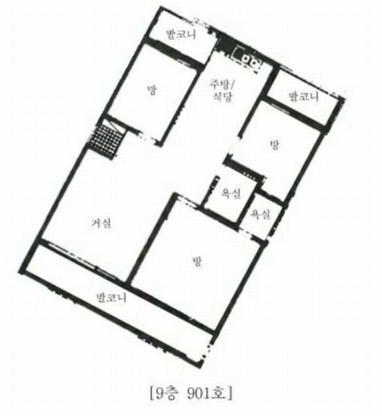 2024타경78305 경기도 고양시 일산서구 고양대로 620, 일산2차동문아파트 203동 9층 901호 아파트[공급31평형] 경매 이미지