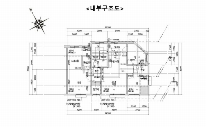 2024타경79698 경기도 파주시 풀무골로27번길 7, 청우하이츠 106동 4층 401호 다세대(빌라)[공급24평형] 경매 이미지
