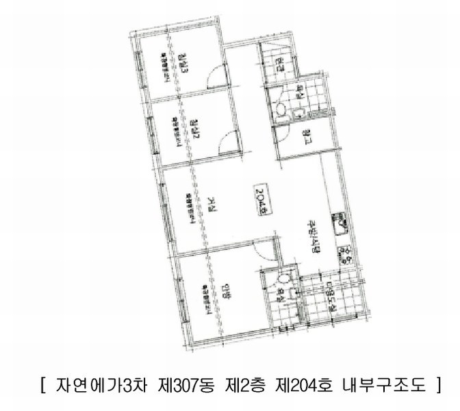 2025타경63986 경기도 파주시 탄현로 144-53, 자연에가3차 307동 2층 204호 다세대(빌라)[공급21평형] 경매 이미지