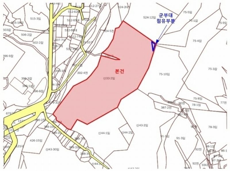 2024타경69950 경기도 고양시 덕양구 벽제동 산33-2 임야 경매 이미지