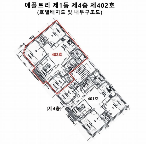 2024타경81868 경기도 파주시 평화로342번길 71-7, 애플트리 4층 402호 다세대(빌라) 경매 이미지
