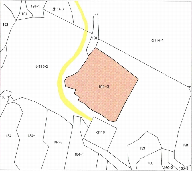 2025타경279 경상남도 창원시 마산합포구 구산면 석곡리 191-3 농지 경매 이미지