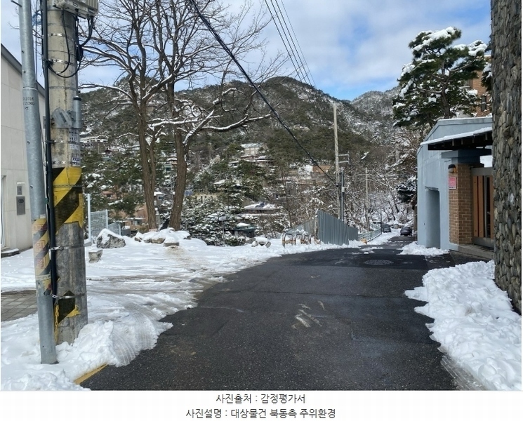 2024타경101989 서울특별시 종로구 평창동 526-8 대지 경매 이미지