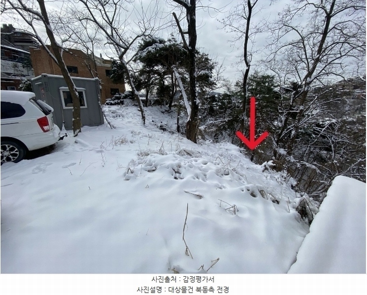 2024타경101989 서울특별시 종로구 평창동 526-8 대지 경매 이미지