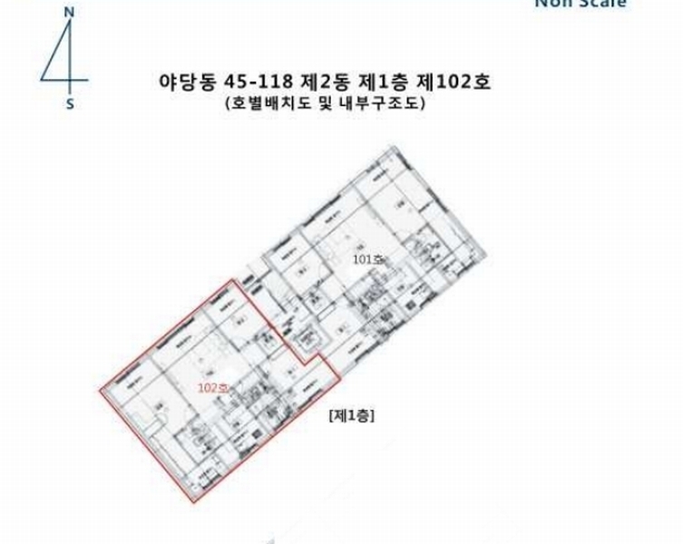 2025타경6062 경기도 파주시 하우3길 90-25, 다세대주택 2동 1층 102호 다세대(빌라) 경매 이미지
