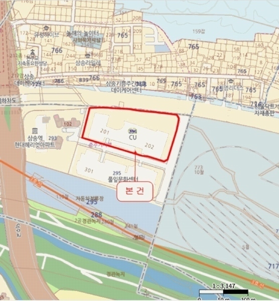 2025타경63870 경기도 고양시 덕양구 삼송로 240, 힐스테이트삼송역스칸센(2블록) 1층 185호 근린상가 경매 이미지