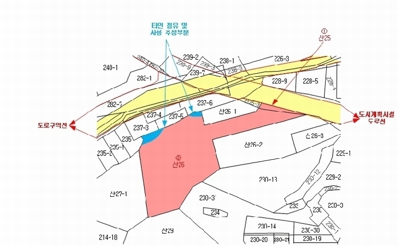 2025타경64337 경기도 파주시 법원읍 대능리 산25 임야 경매 이미지
