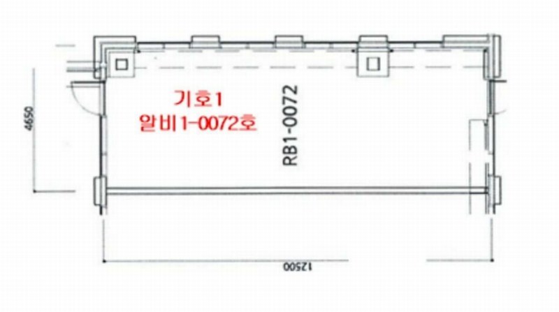 2024타경5520 경기도 남양주시 다산지금로 202, 현대테라타워디아이엠씨 지하1층 알비1-0072호 근린상가 경매 이미지
