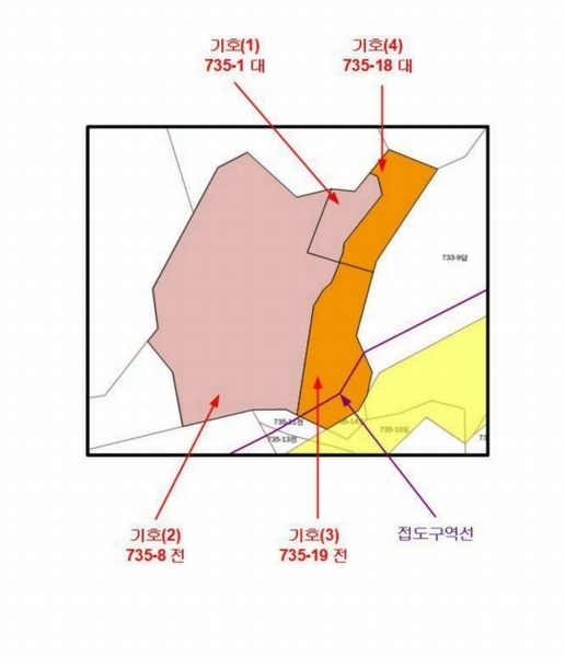 2024타경81173 경기도 가평군 청평면 고성리 735-1 대지 경매 이미지