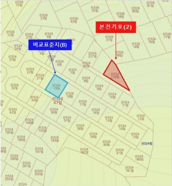 2024타경82169 경기도 가평군 청평면 상천리 산324-229 임야 경매 이미지