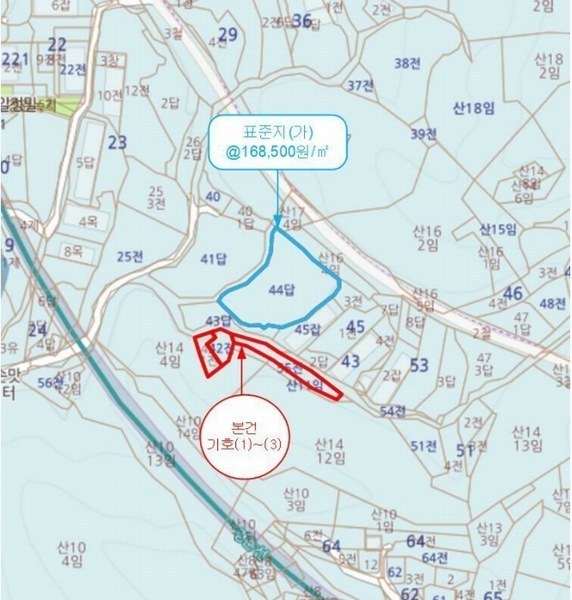 2024타경83186 경기도 남양주시 진건읍 배양리 42 농지 경매 이미지