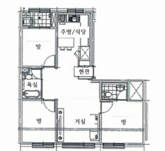 2024타경84585 경기도 남양주시 진접읍 내각1로73번안길 11, 주건축물 1동 3층 306호 다세대(빌라) 경매 이미지