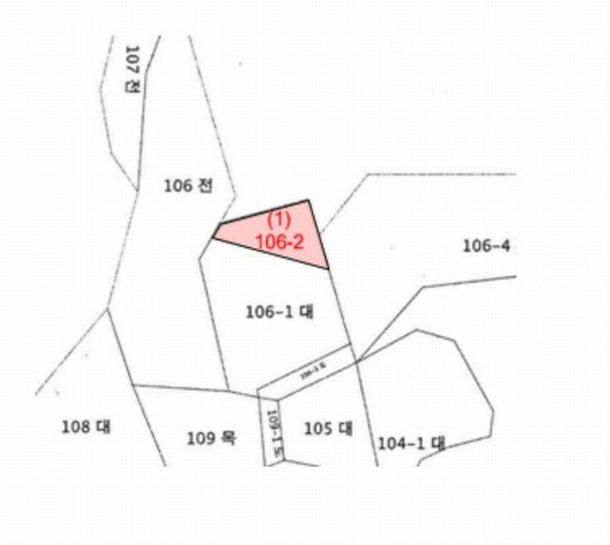 2024타경86017 경기도 가평군 청평면 상천리 106-2 농지 경매 이미지