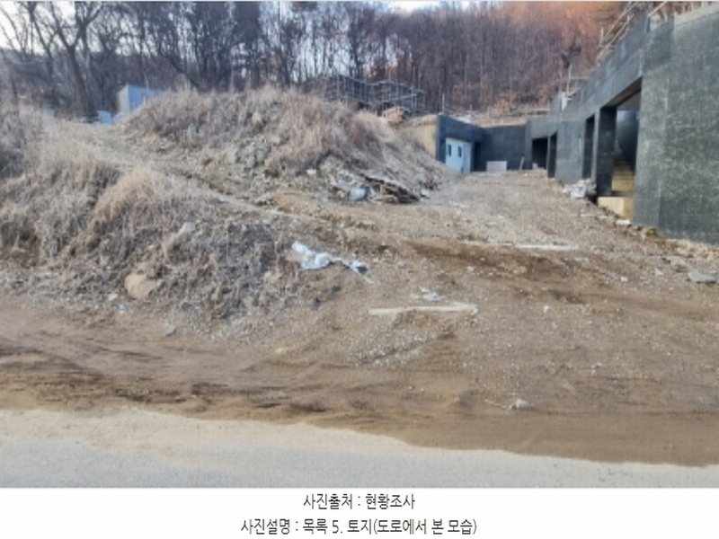 2024타경181 경기도 가평군 청평면 대성리 355 농지 경매 이미지