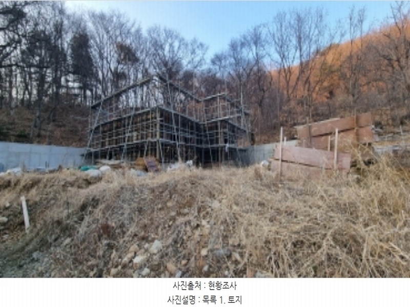 2024타경181 경기도 가평군 청평면 대성리 355 농지 경매 이미지