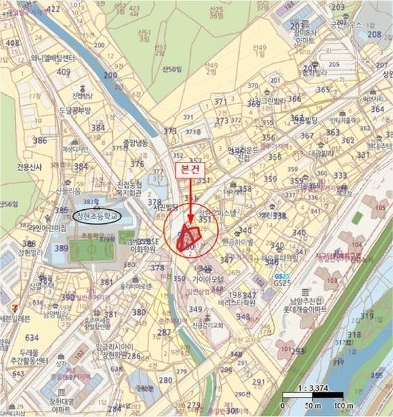 2025타경71376 경기도 남양주시 진접읍 장현천로 28, 우경메디프라자 8층 801호 근린상가 경매 이미지