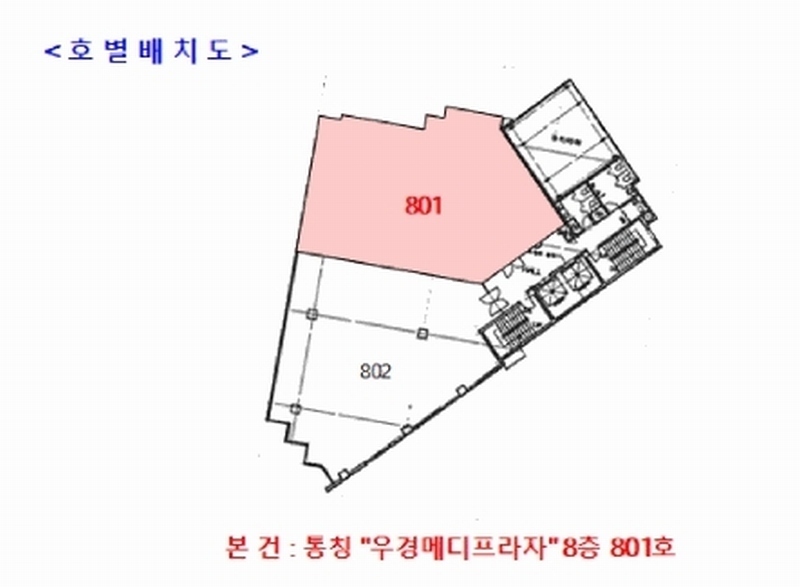 2025타경71376 경기도 남양주시 진접읍 장현천로 28, 우경메디프라자 8층 801호 근린상가 경매 이미지