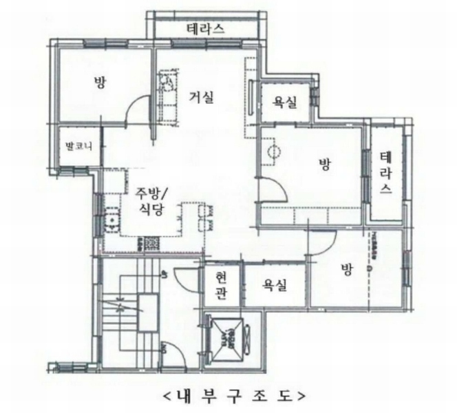 2025타경71380 경기도 남양주시 화도읍 비룡로99번길 49-8, 비전파크빌 4층 402호 다세대(빌라)[공급23평형] 경매 이미지