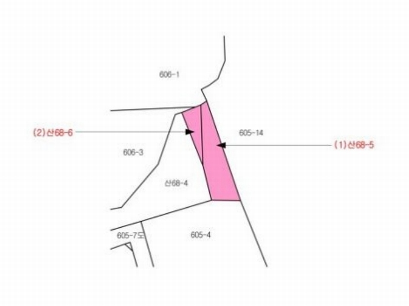 2025타경71471 경기도 남양주시 수동면 외방리 산68-5 임야 경매 이미지